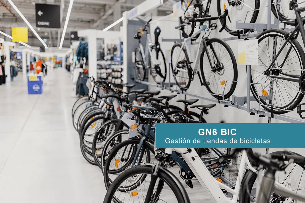 GN6 BIC Gestión para tiendas de bicicletas
