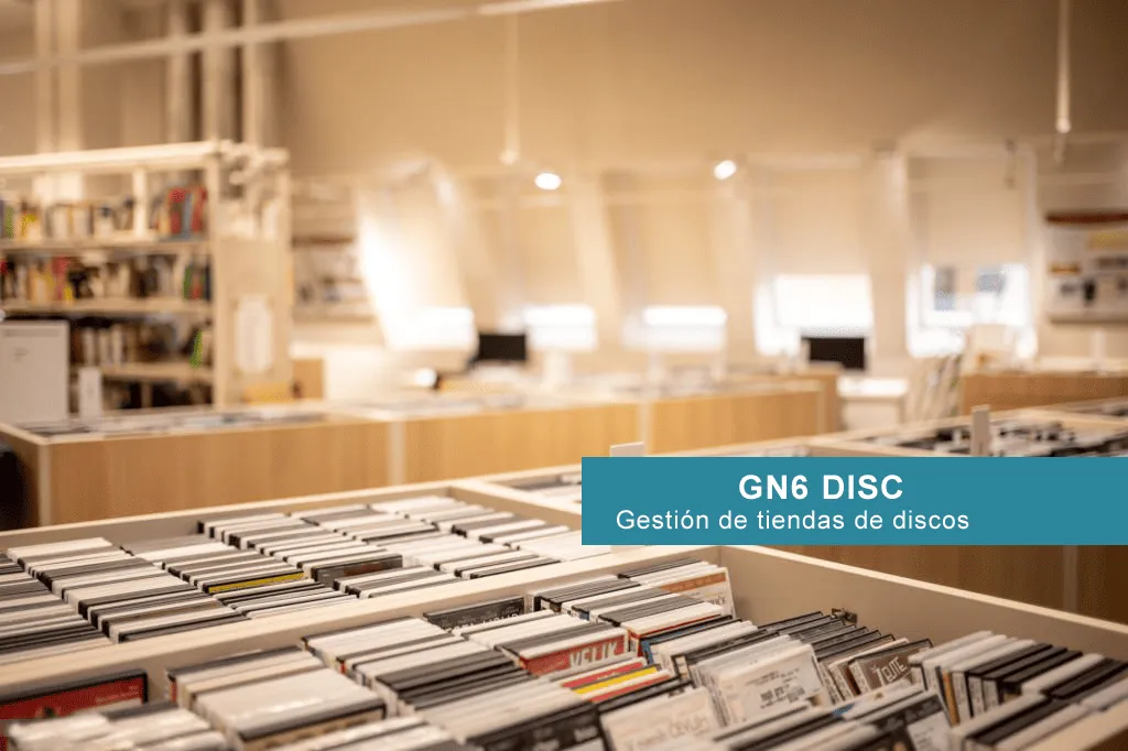 GN6 Discos venta en tiendad de discos